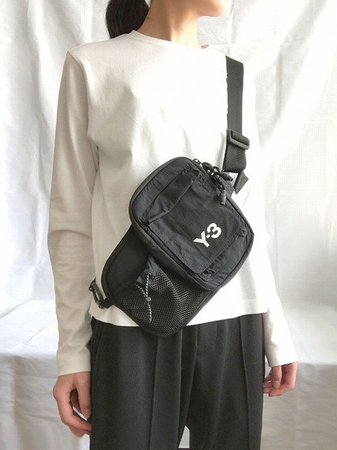 Y-3 ワイスリー ボディバッグ CORD BUMBAG